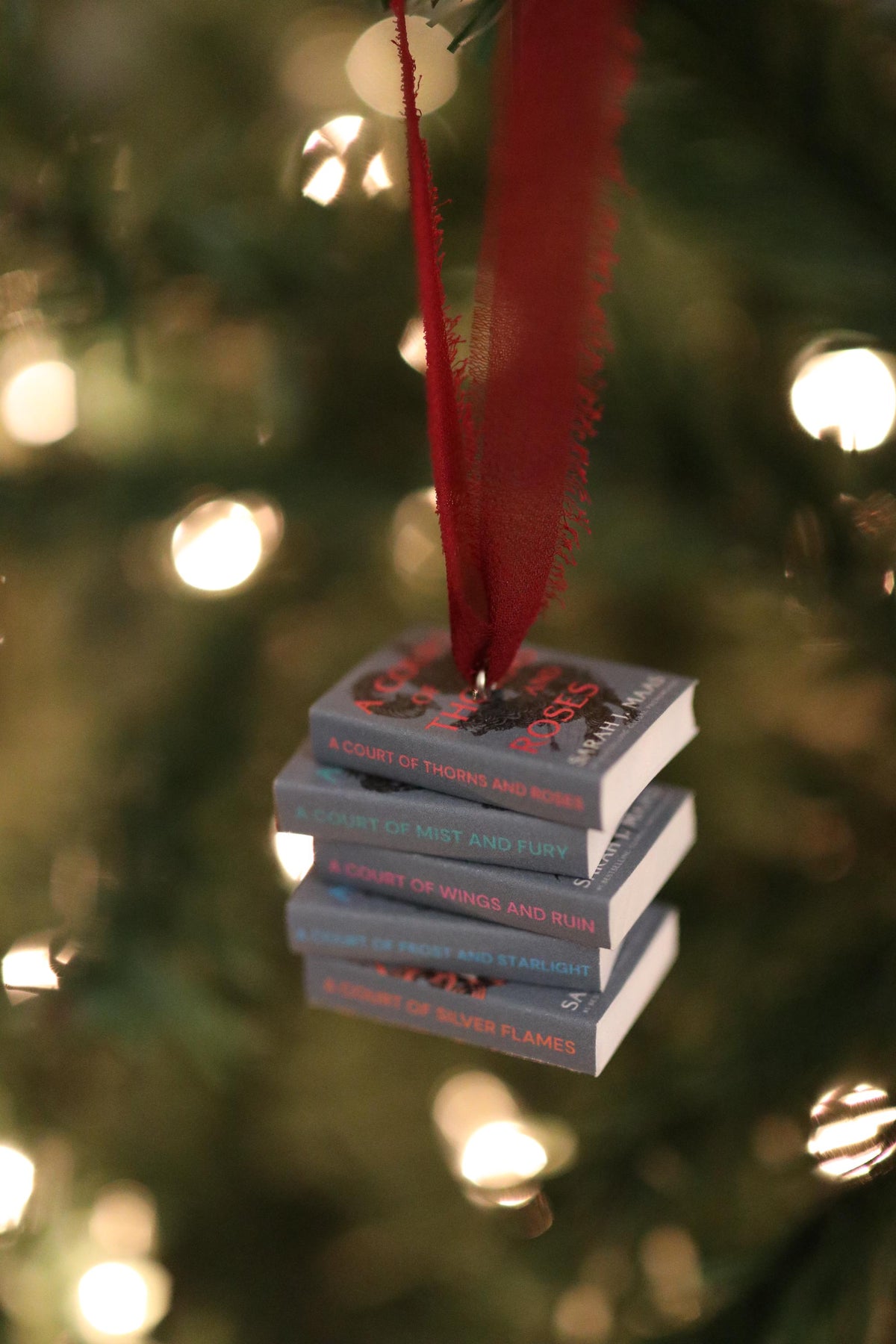 Special Edition ACOTAR Mini Book Stack Ornament