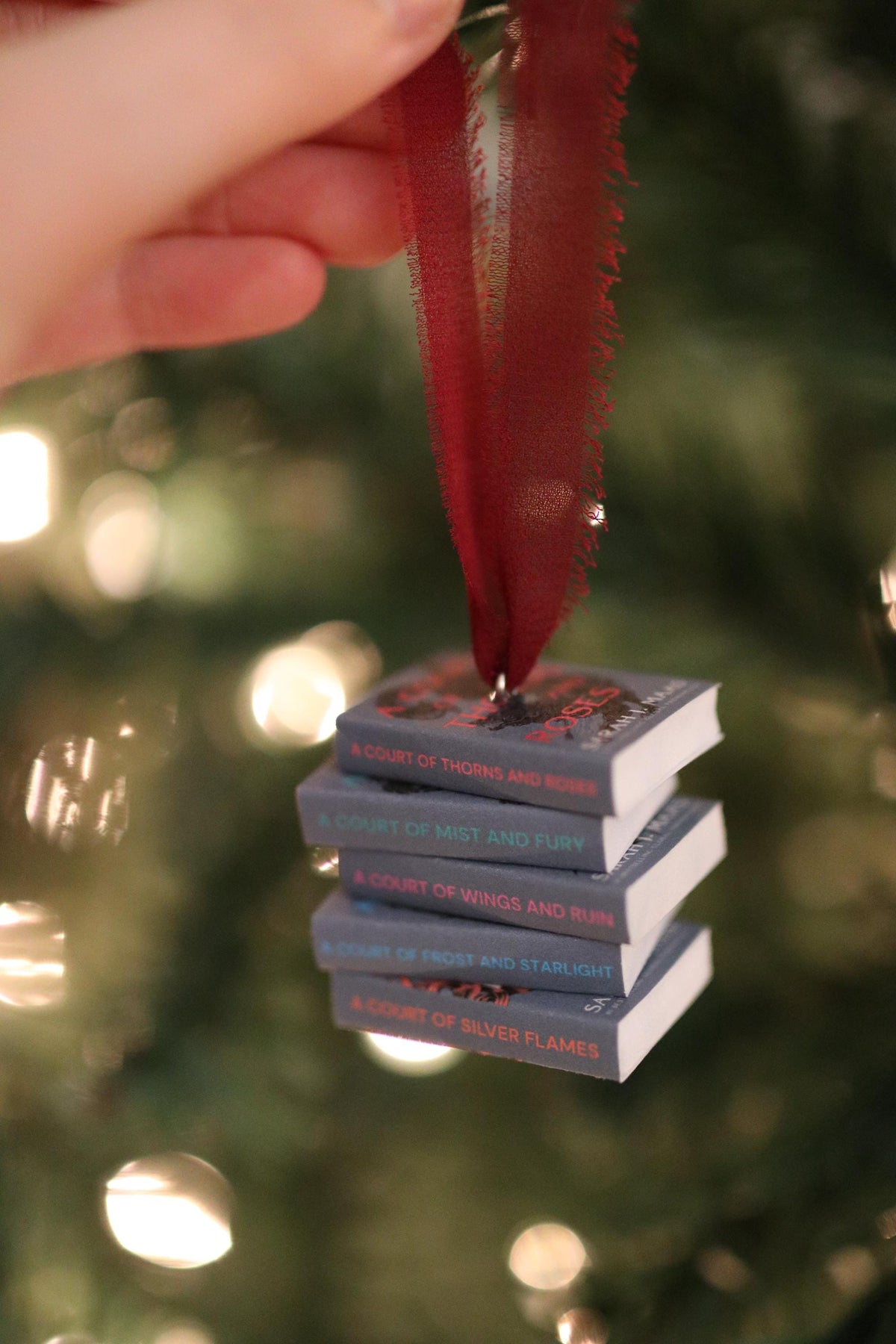 Special Edition ACOTAR Mini Book Stack Ornament