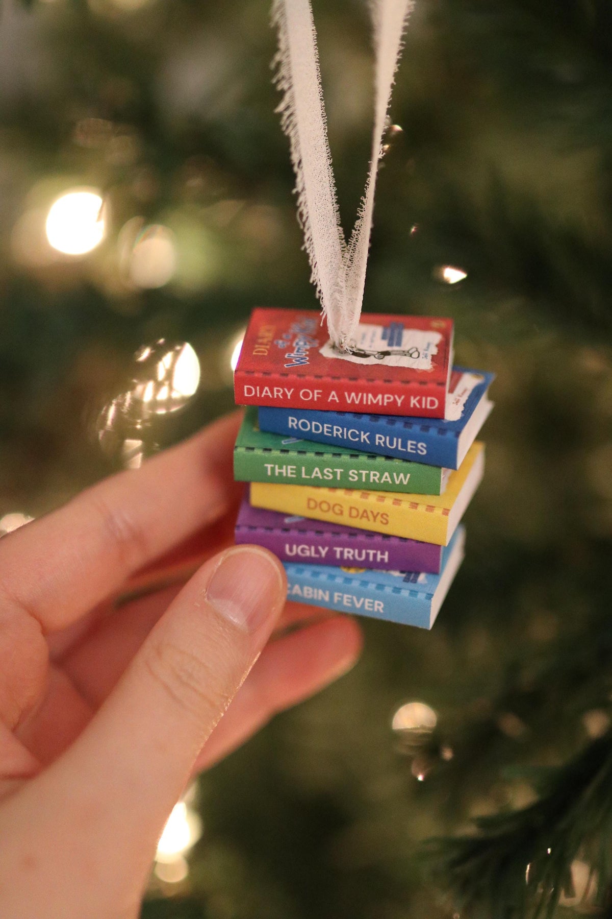 Diary of a Wimpy Kid Mini Book Stack Ornament