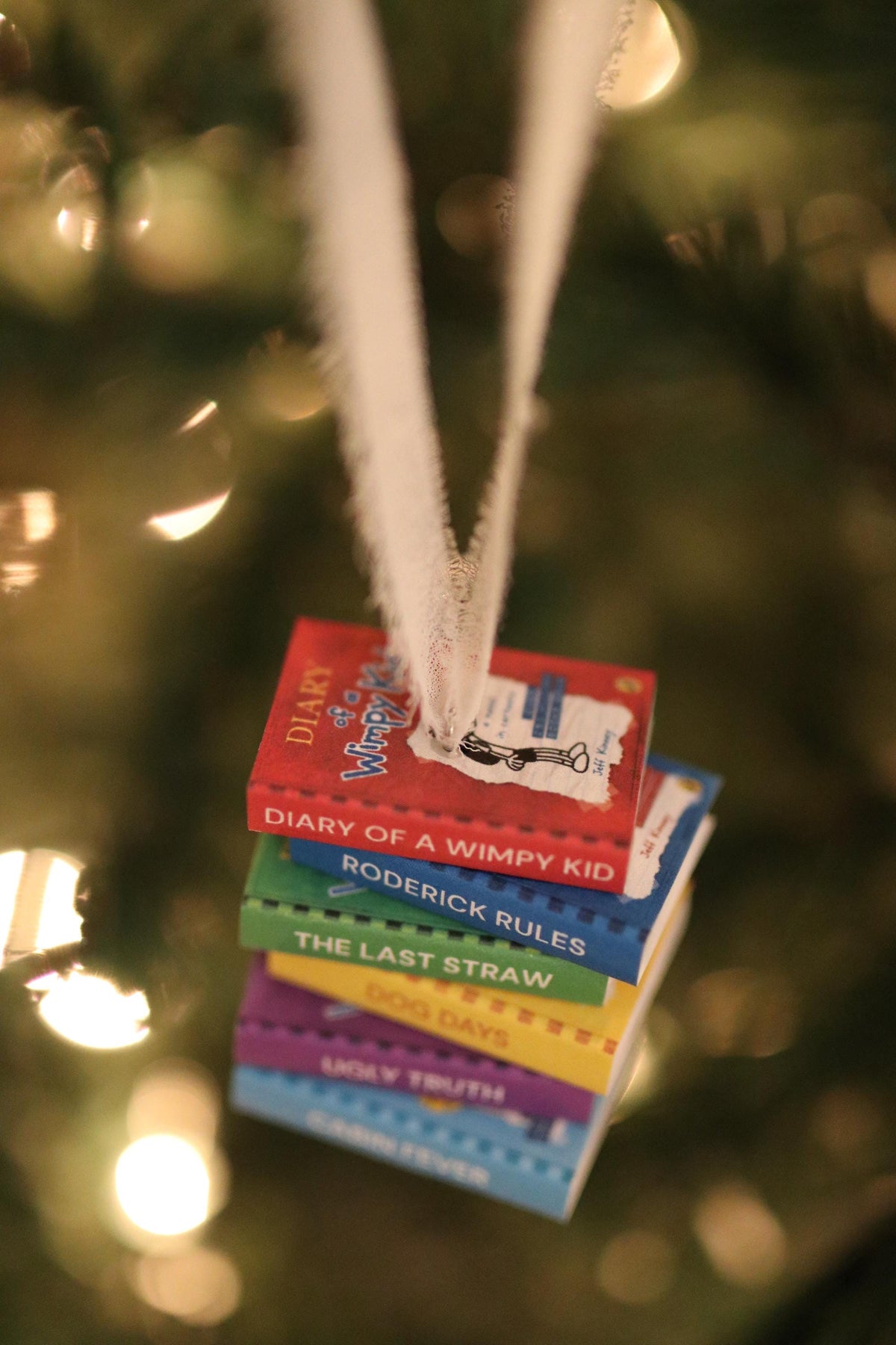 Diary of a Wimpy Kid Mini Book Stack Ornament