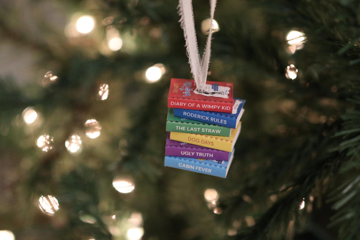 Diary of a Wimpy Kid Mini Book Stack Ornament