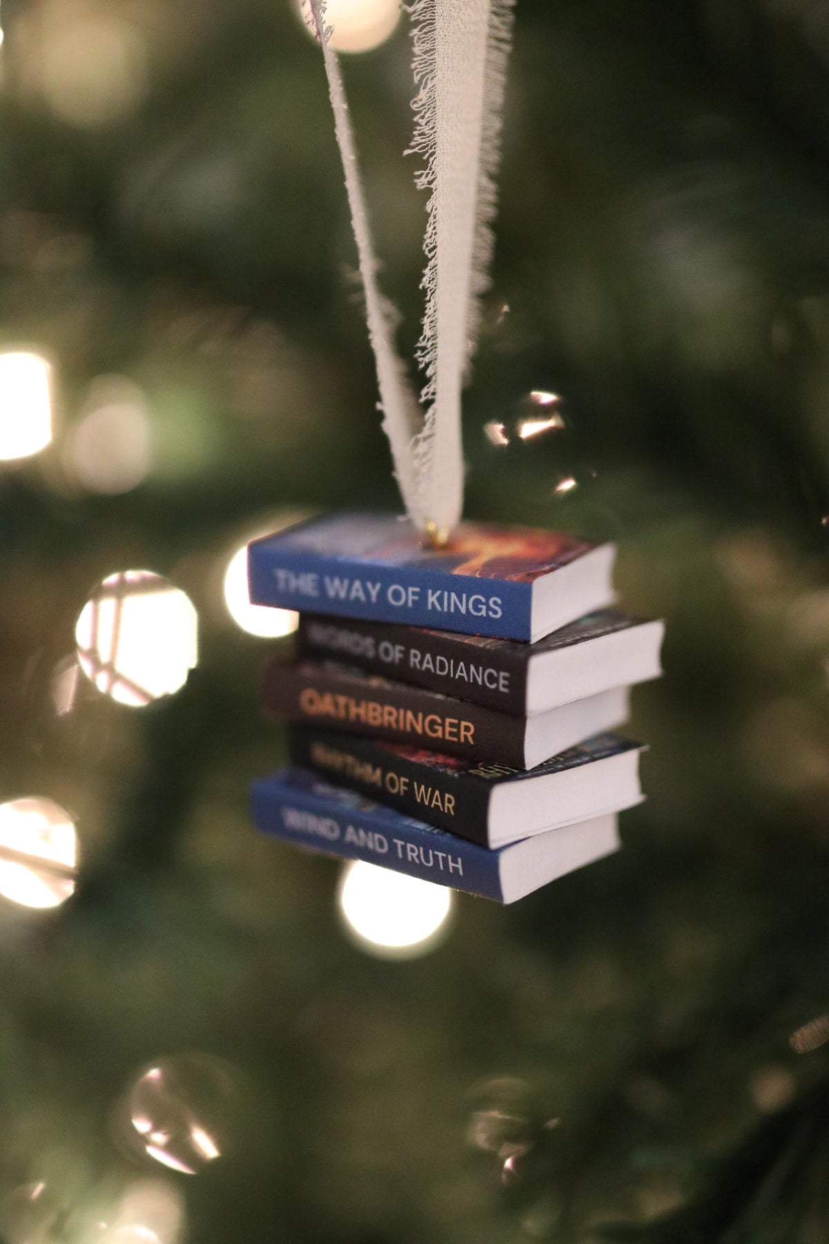 The Stormlight Archive Mini Book Stack Ornament