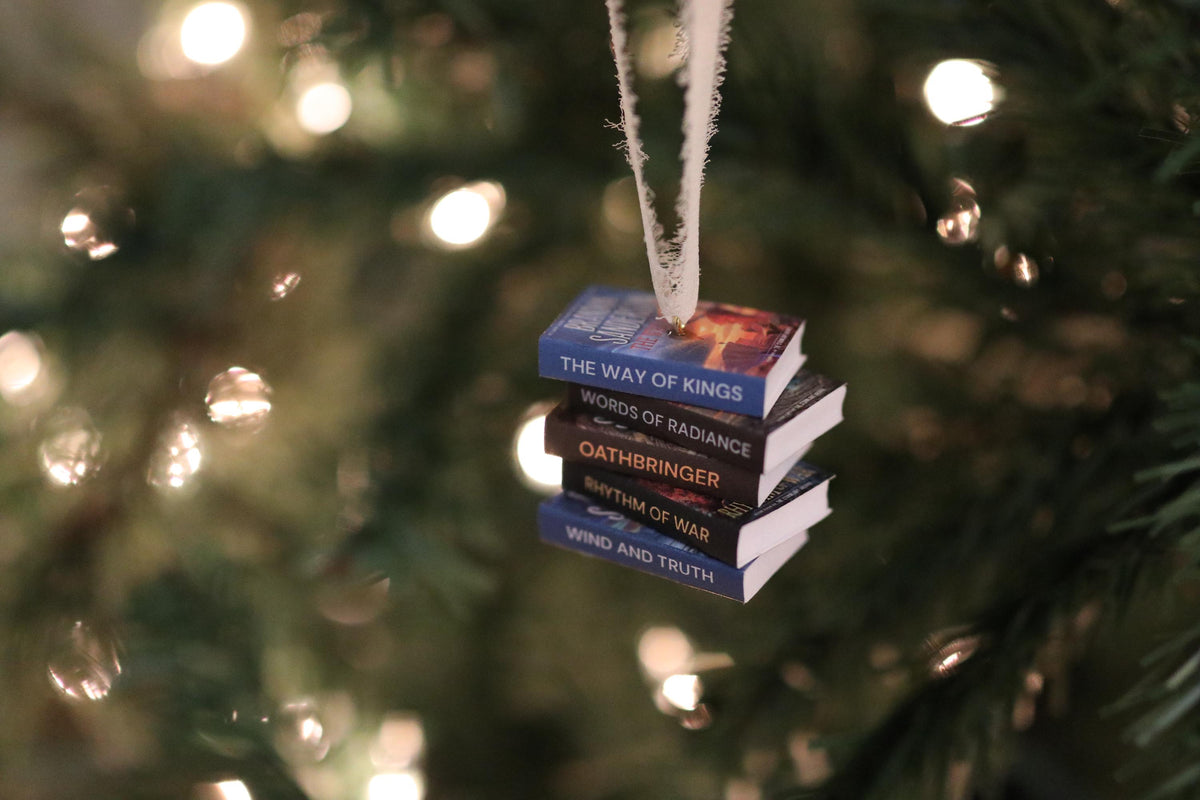 The Stormlight Archive Mini Book Stack Ornament