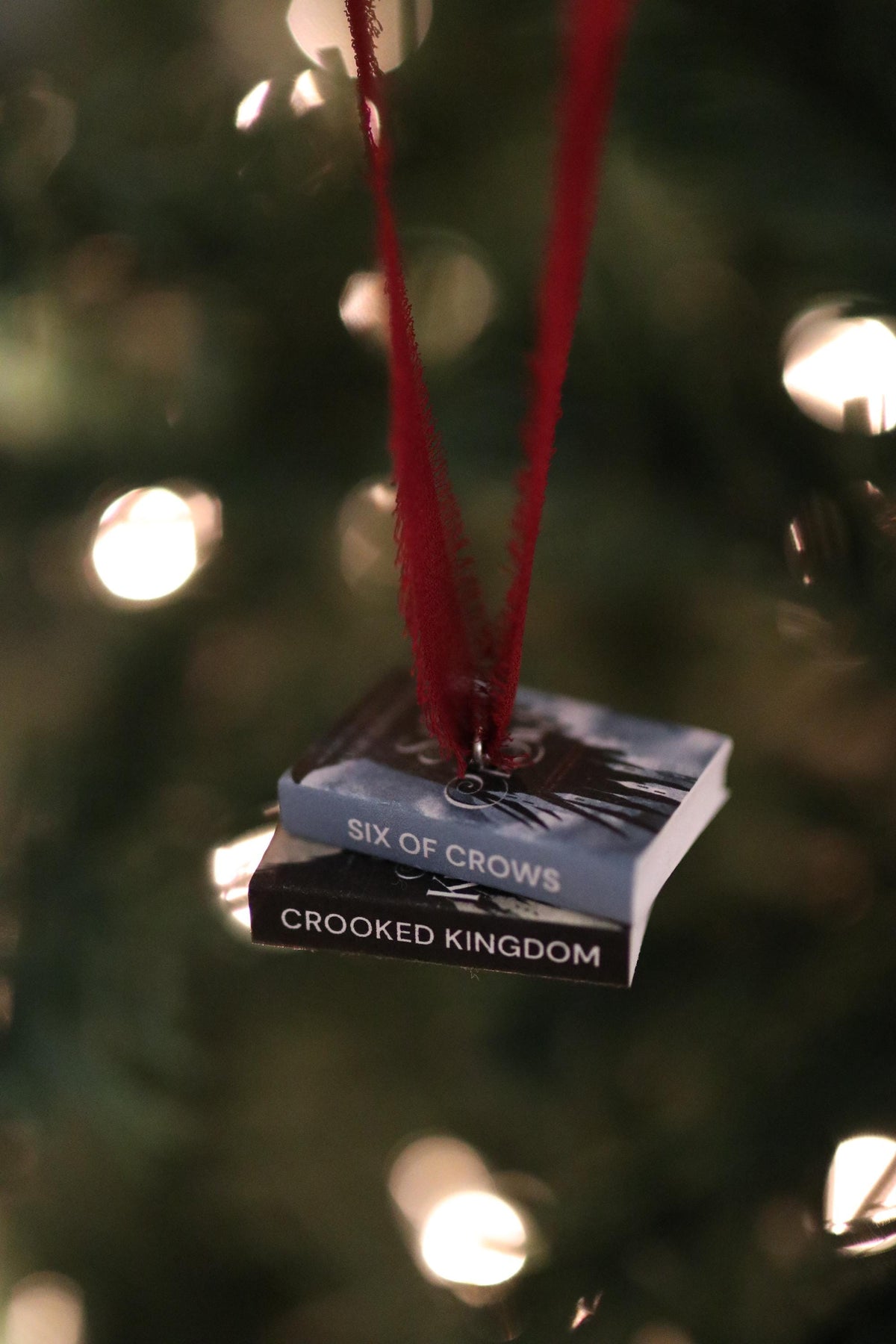 Six of Crows Mini Book Stack Ornament