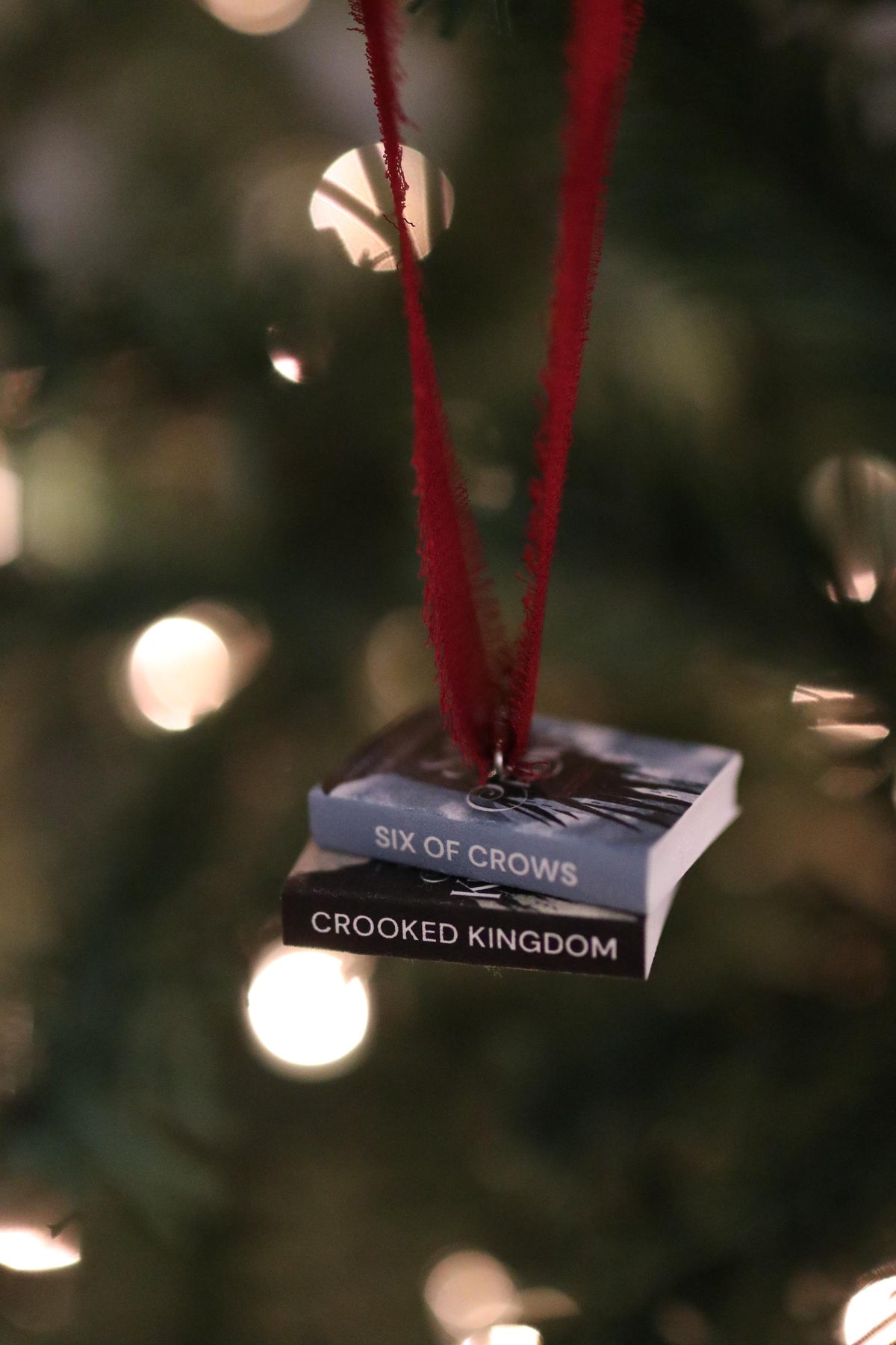 Six of Crows Mini Book Stack Ornament