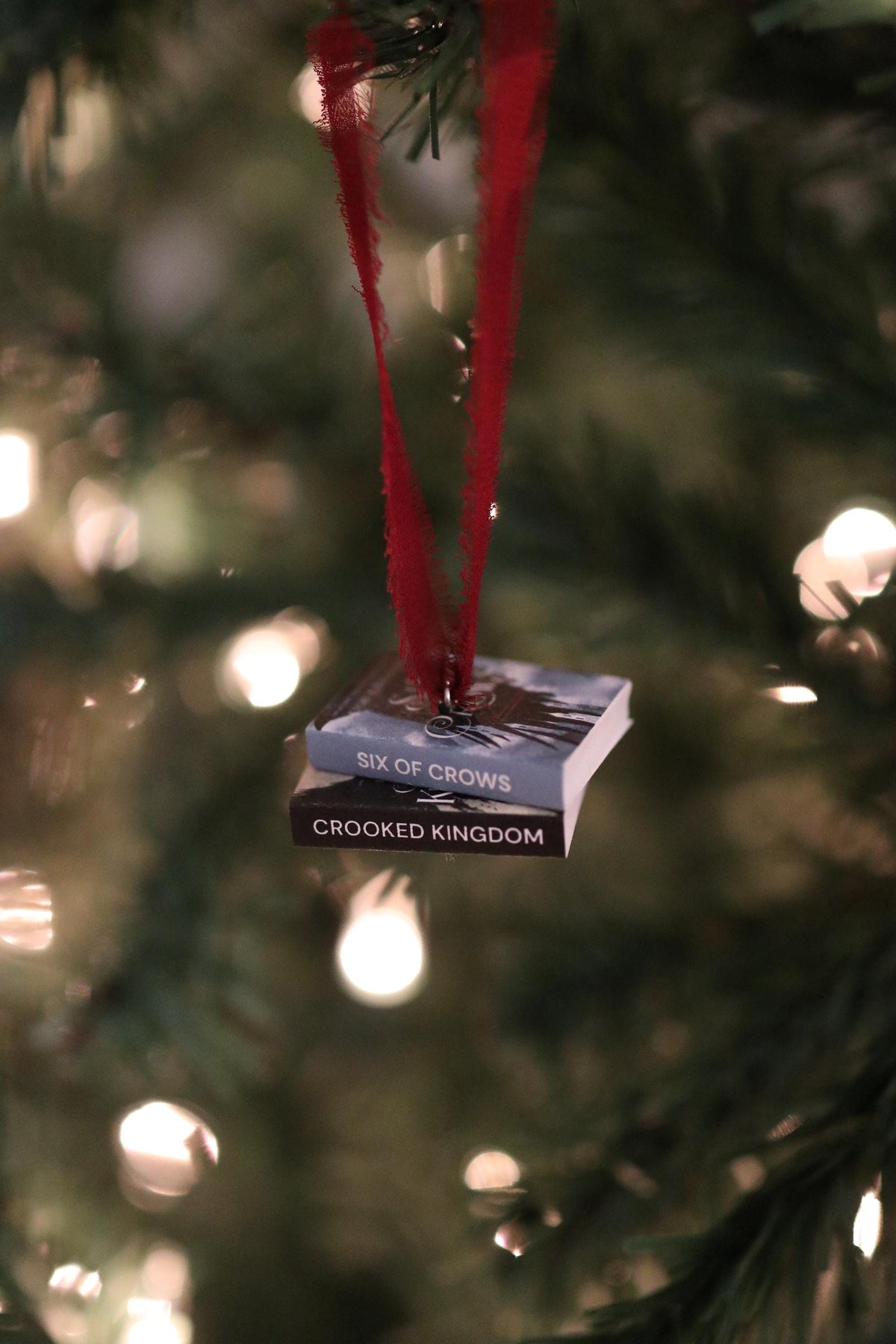 Six of Crows Mini Book Stack Ornament