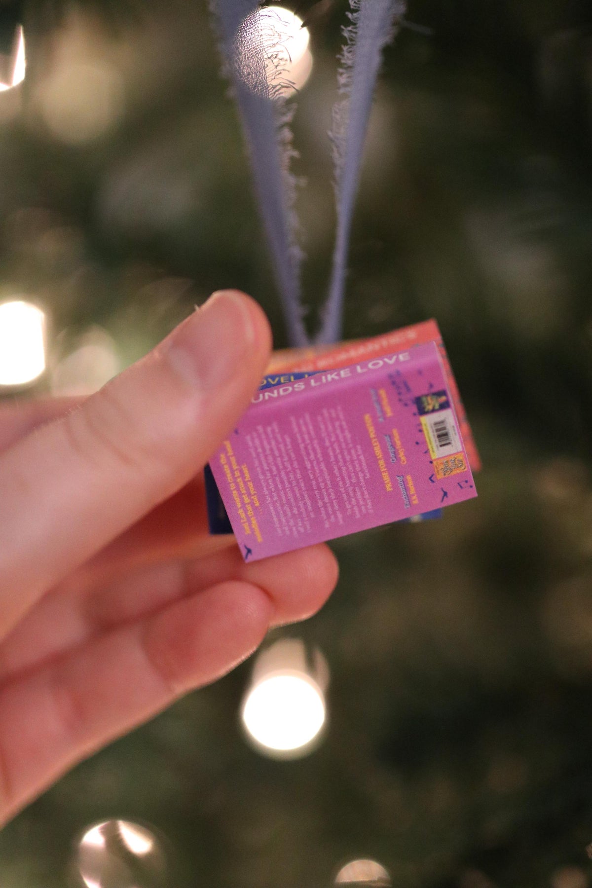 Ashley Poston Mini Book Stack Ornament