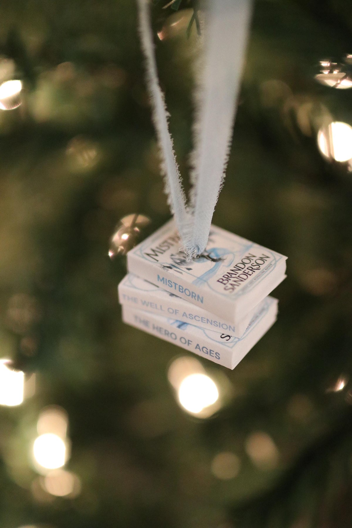 Mistborn Mini Book Stack Ornament