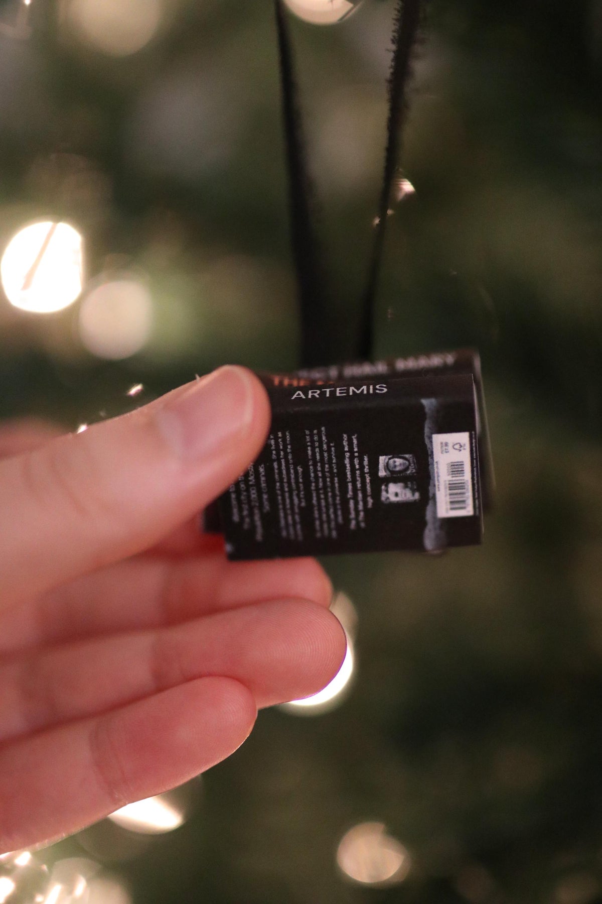 Project Hail Mary Mini Book Stack Ornament