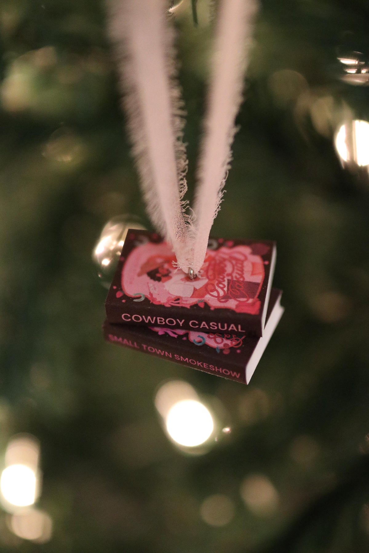 The Calloway Ranch Mini Book Stack Ornament