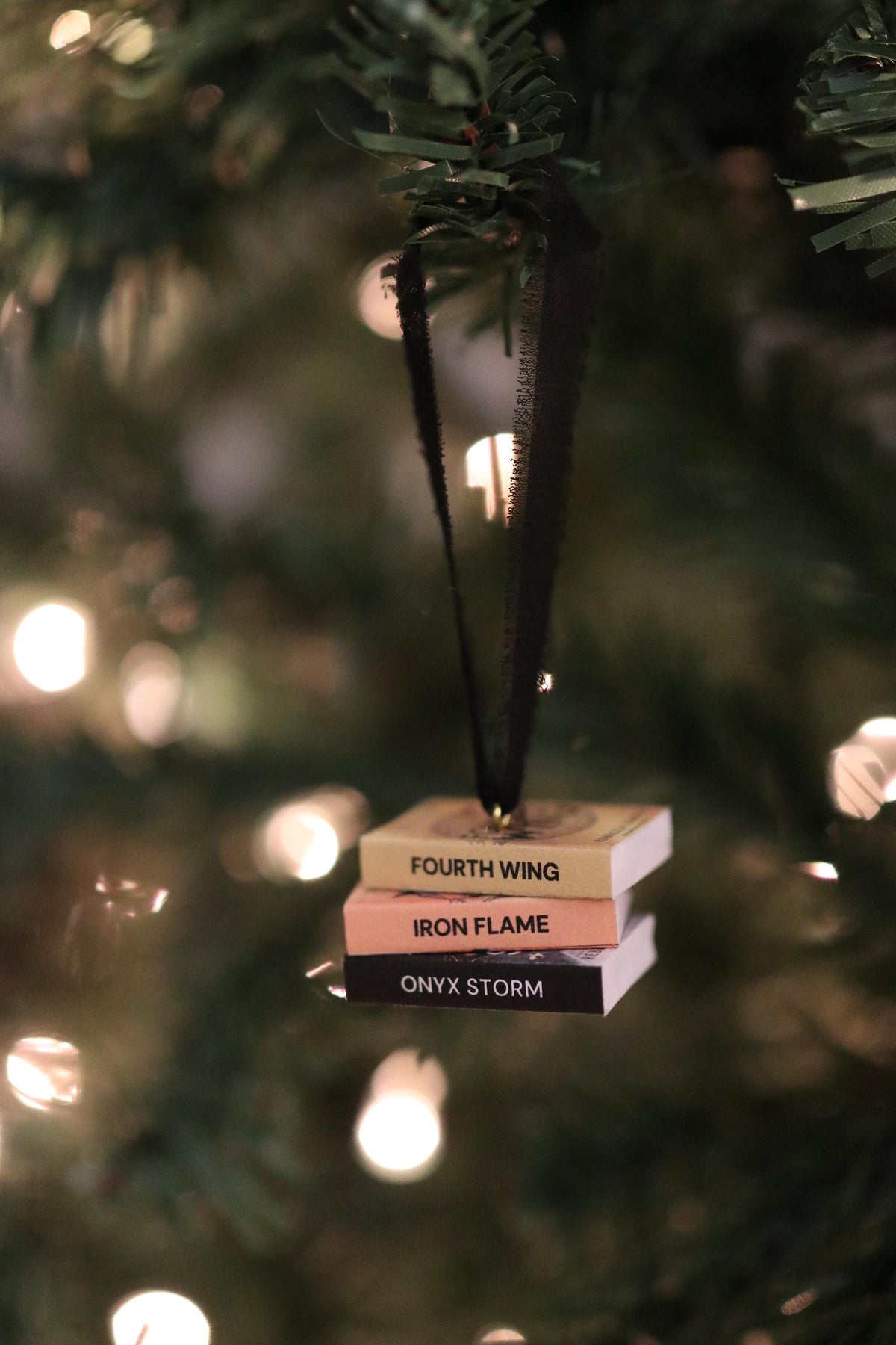 Empyrean Series Mini Book Stack Ornament