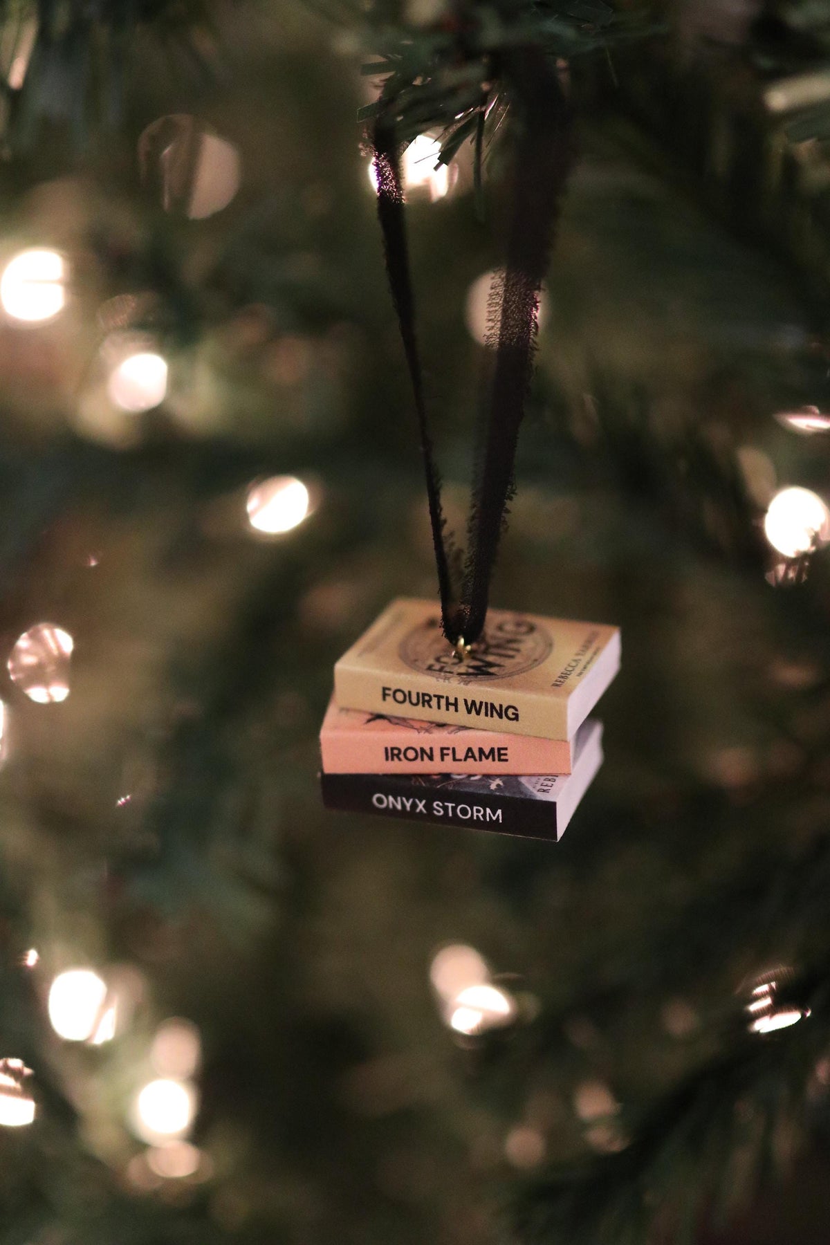 Empyrean Series Mini Book Stack Ornament