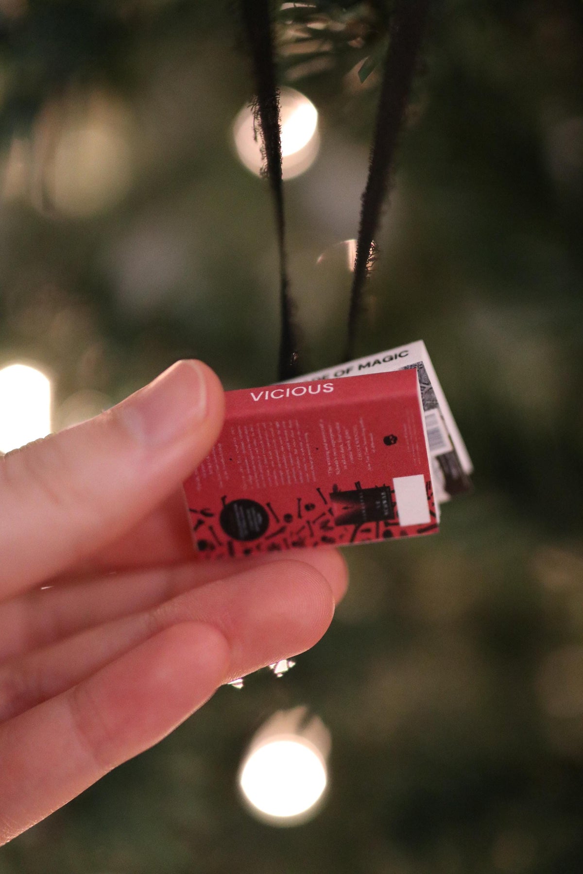 A Darker Shade of Magic Mini Book Stack Ornament