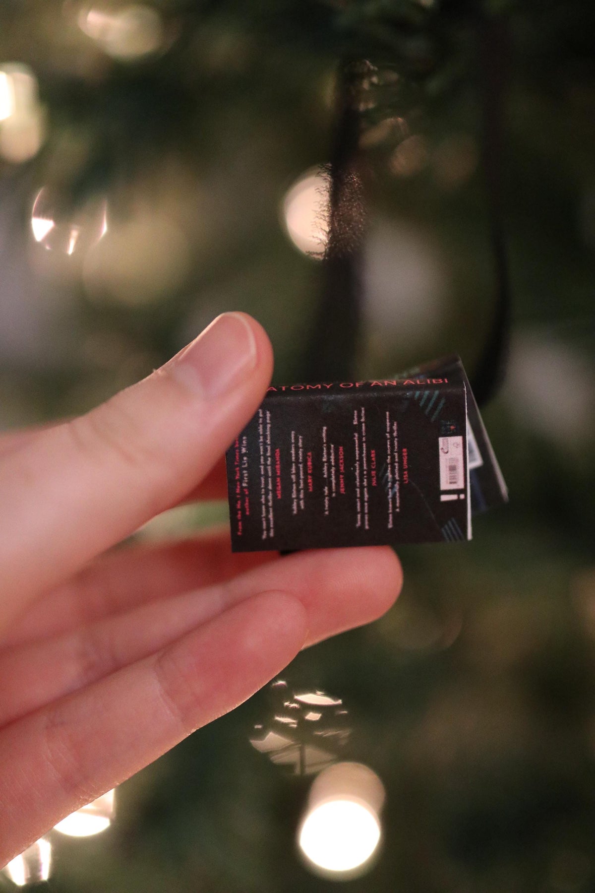 Ashley Elston Mini Book Stack Ornament