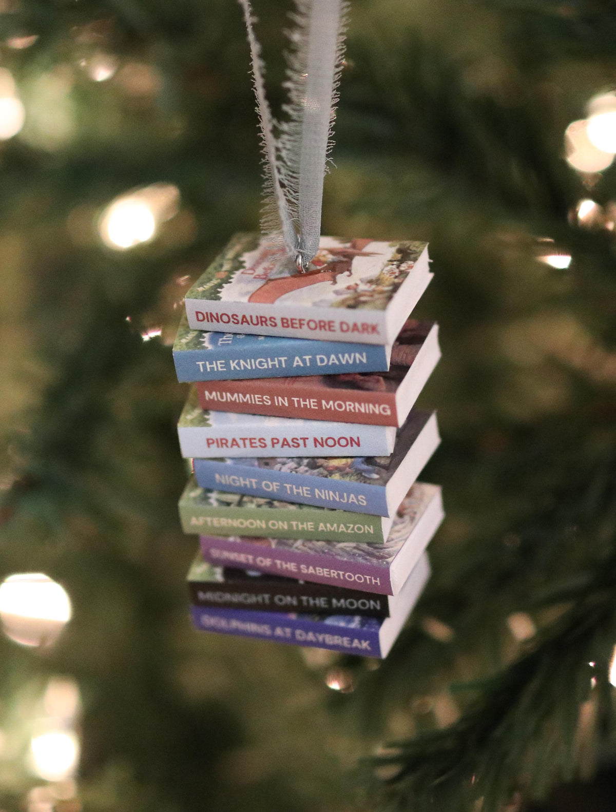 Magic Tree House Mini Book Stack Ornament
