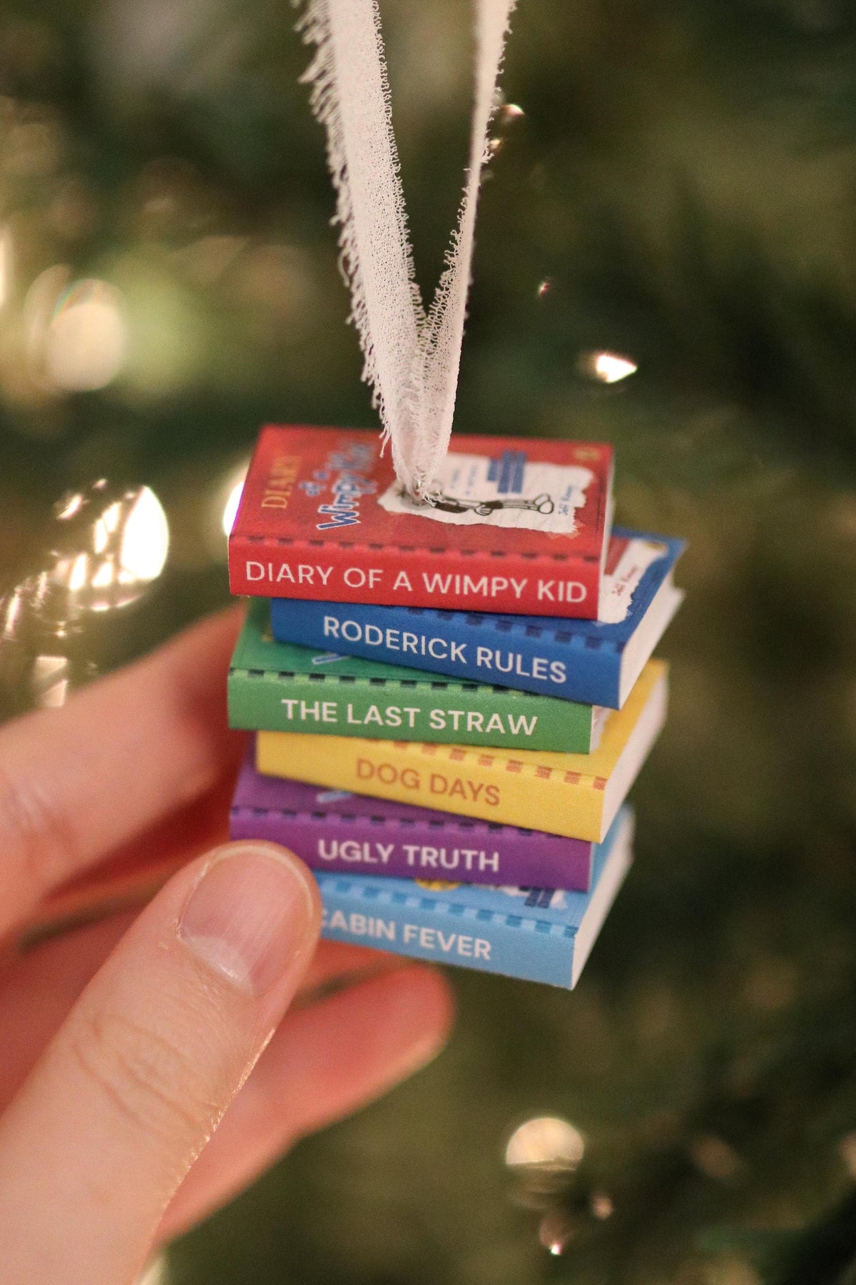 Diary of a Wimpy Kid Mini Book Stack Ornament