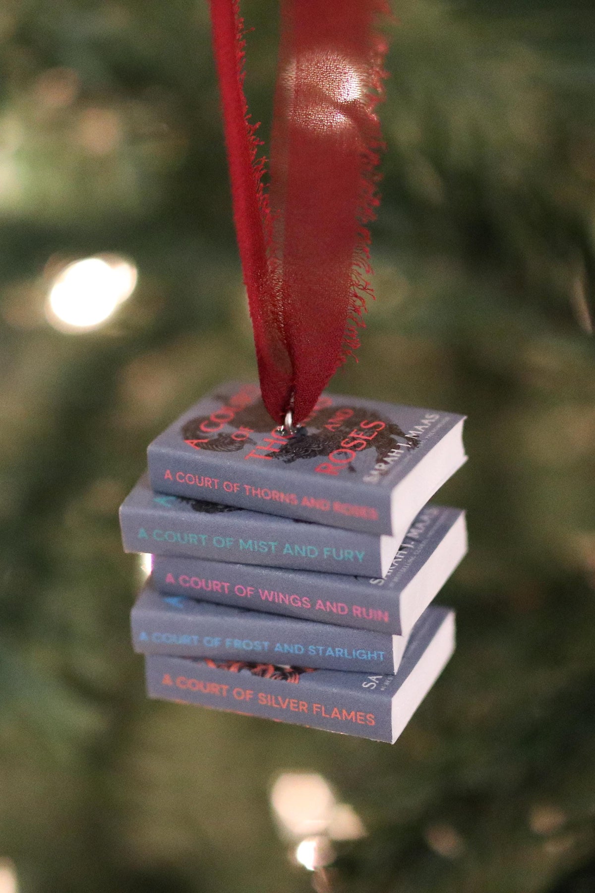 Special Edition ACOTAR Mini Book Stack Ornament