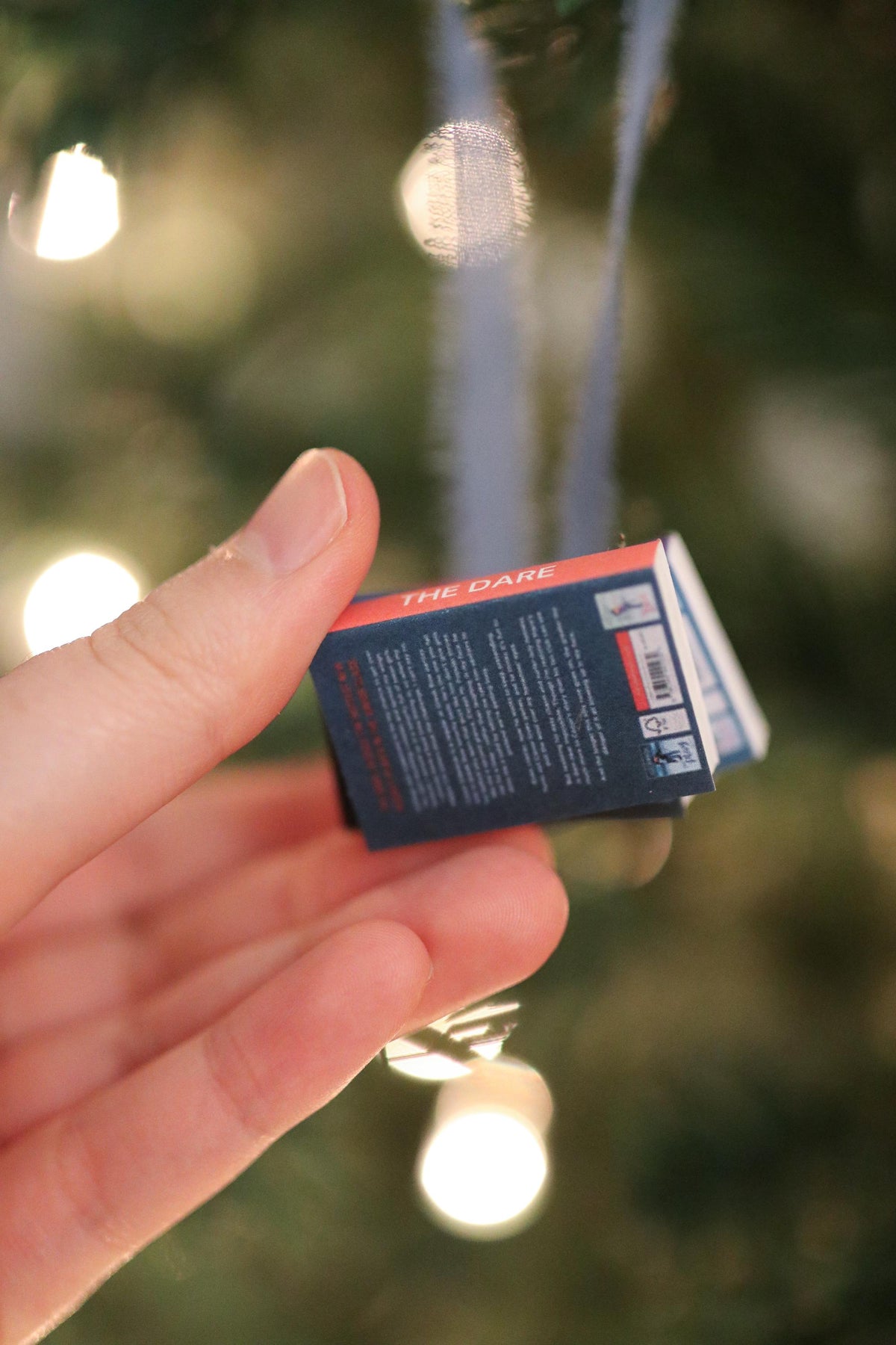 Briar U Mini Book Stack Ornament