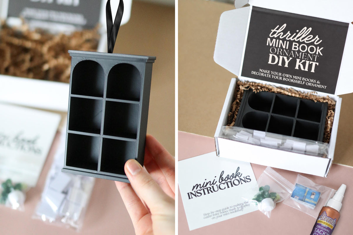 DIY Thriller Ornament Mini Book Kit