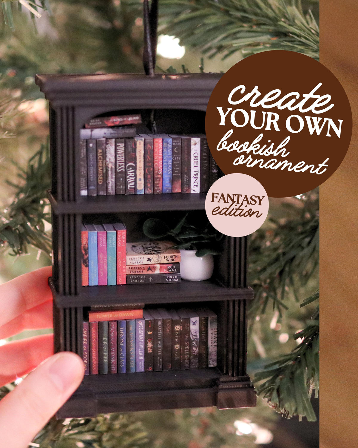 DIY Fantasy Ornament Mini Book Kit