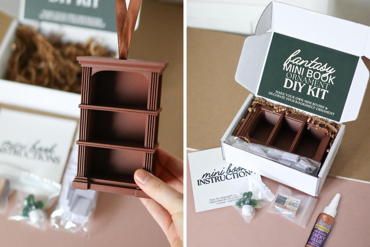 DIY Fantasy Ornament Mini Book Kit