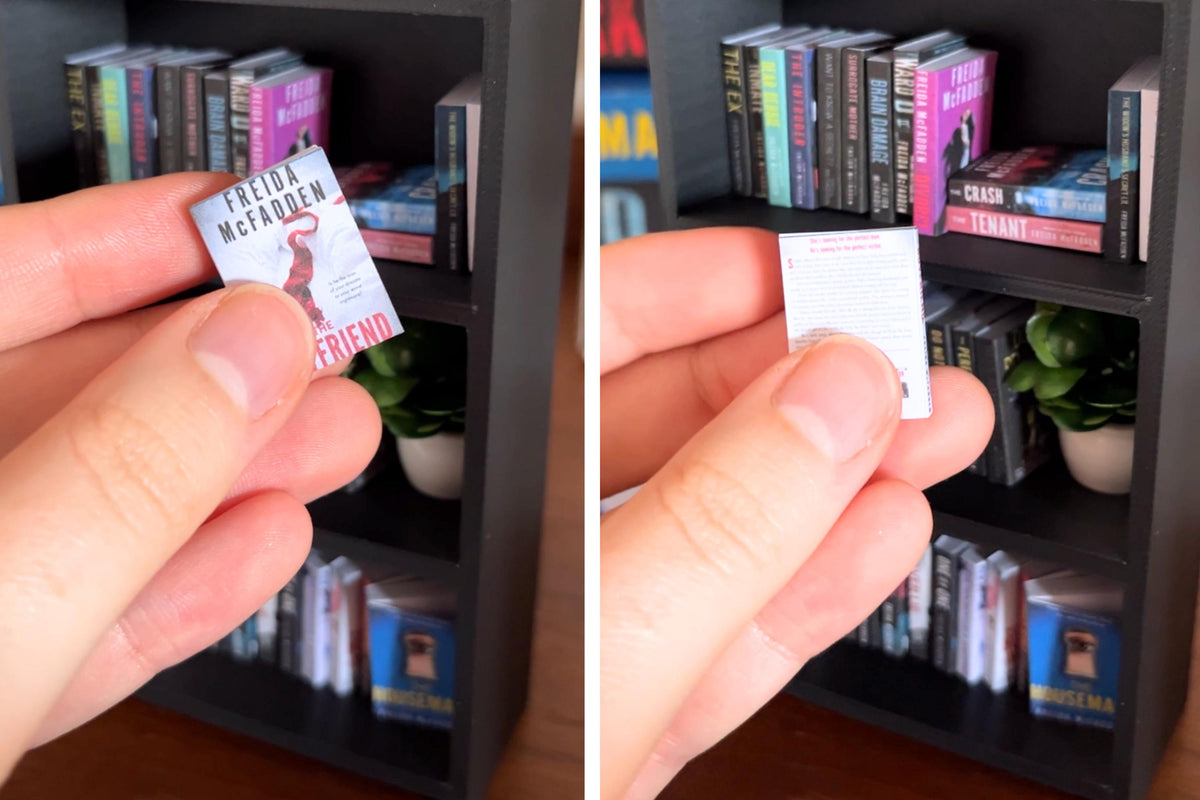 DIY Freida McFadden Ornament Mini Book Kit