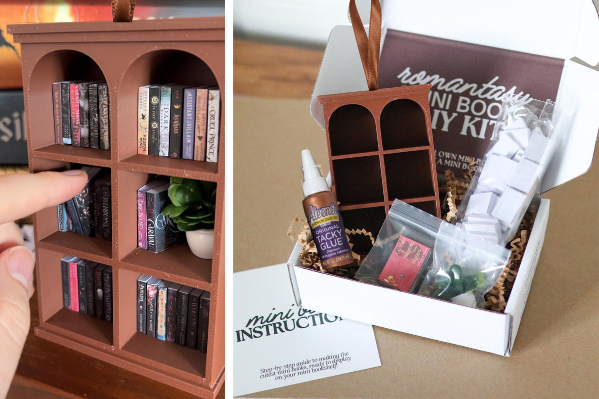 DIY Romantasy Ornament Mini Book Kit