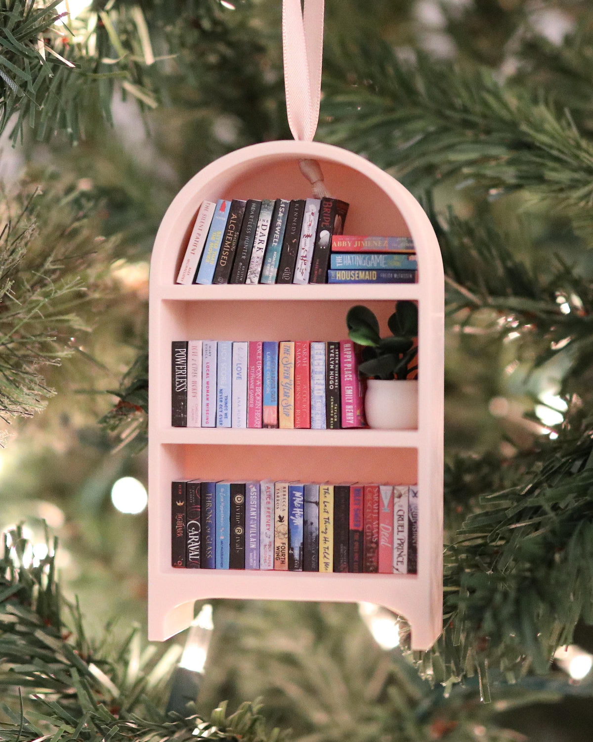 Handmade Trending Mini Bookshelf Ornament