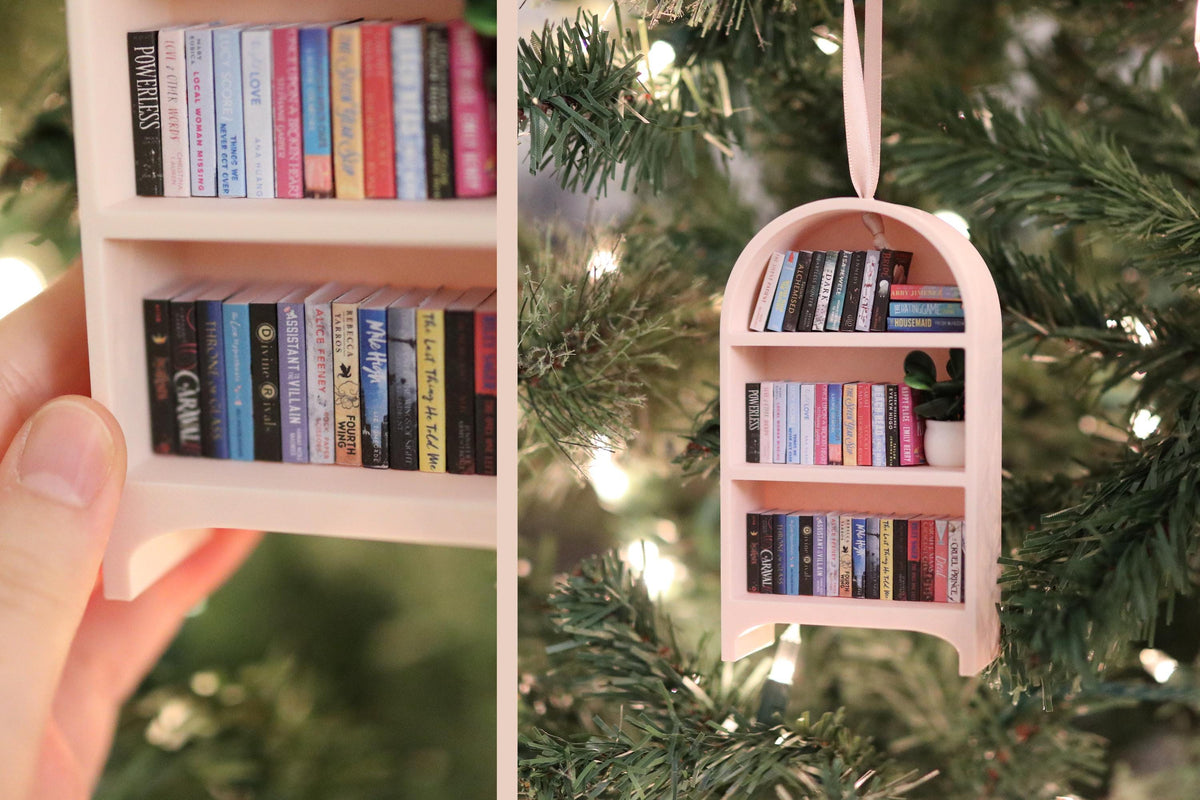 Handmade Trending Mini Bookshelf Ornament