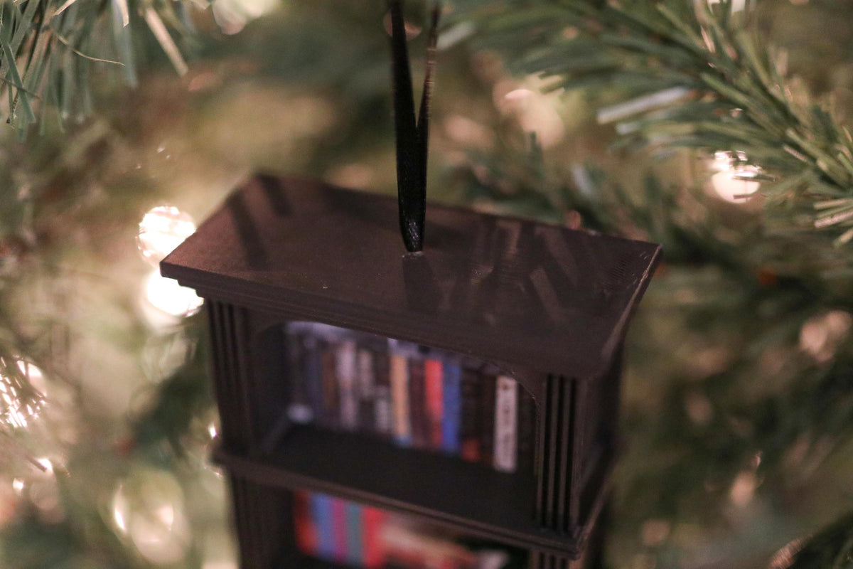 Handmade Fantasy Mini Bookshelf Ornament