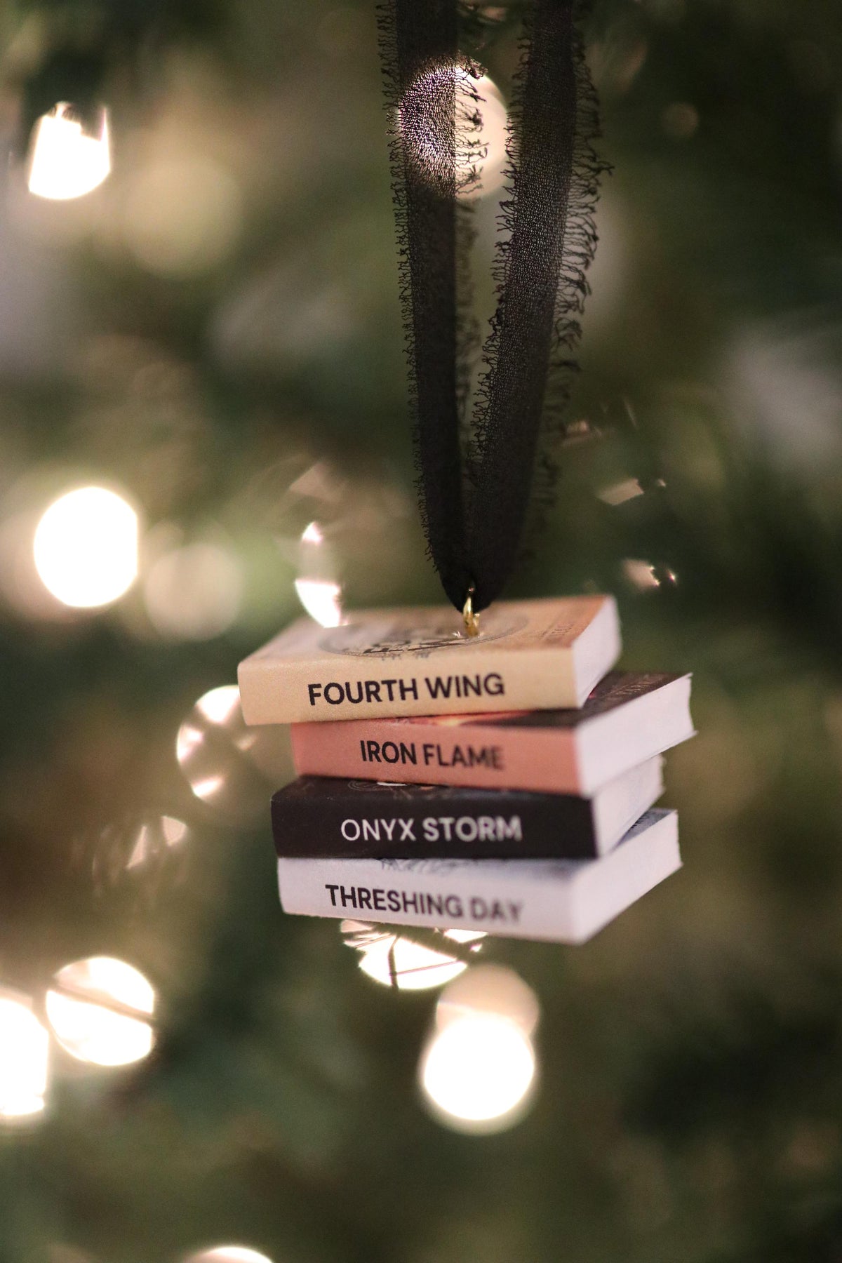 Empyrean Series Mini Book Stack Ornament
