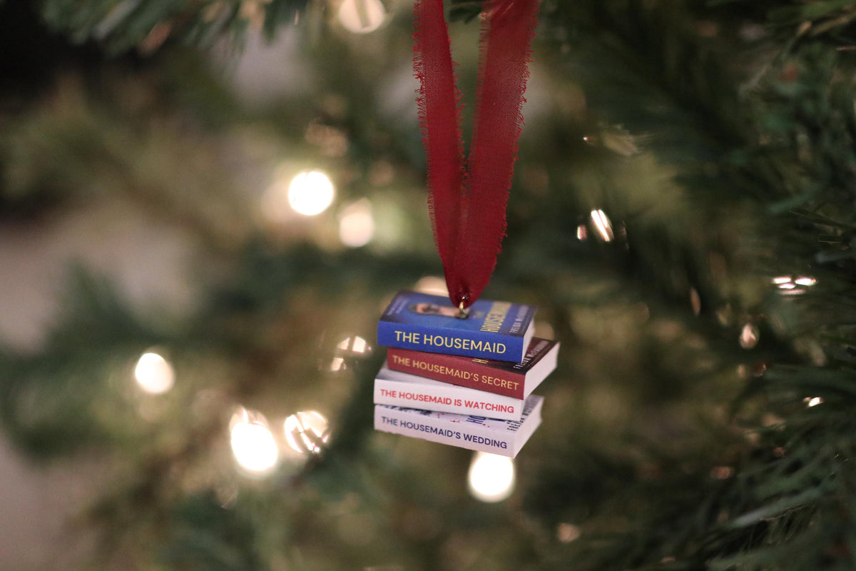 The Housemaid Mini Book Stack Ornament