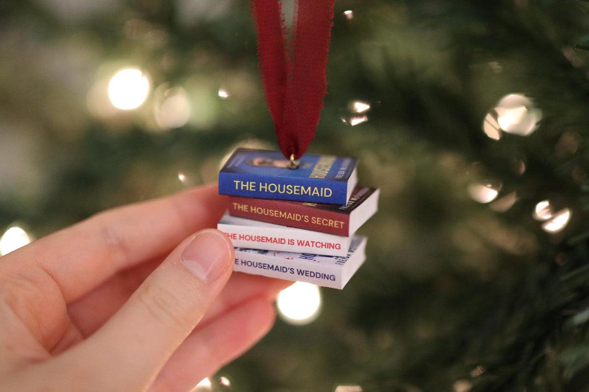The Housemaid Mini Book Stack Ornament