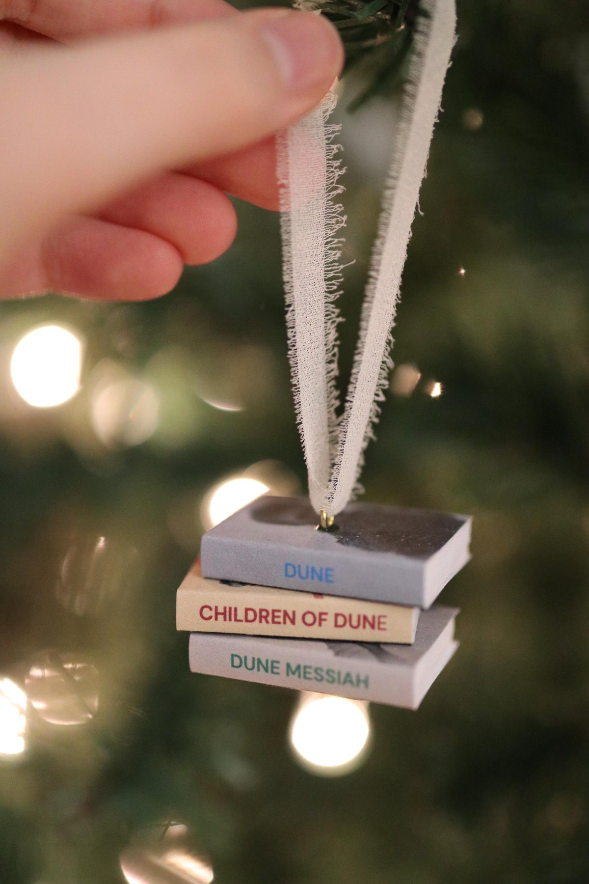Dune Mini Book Stack Ornament