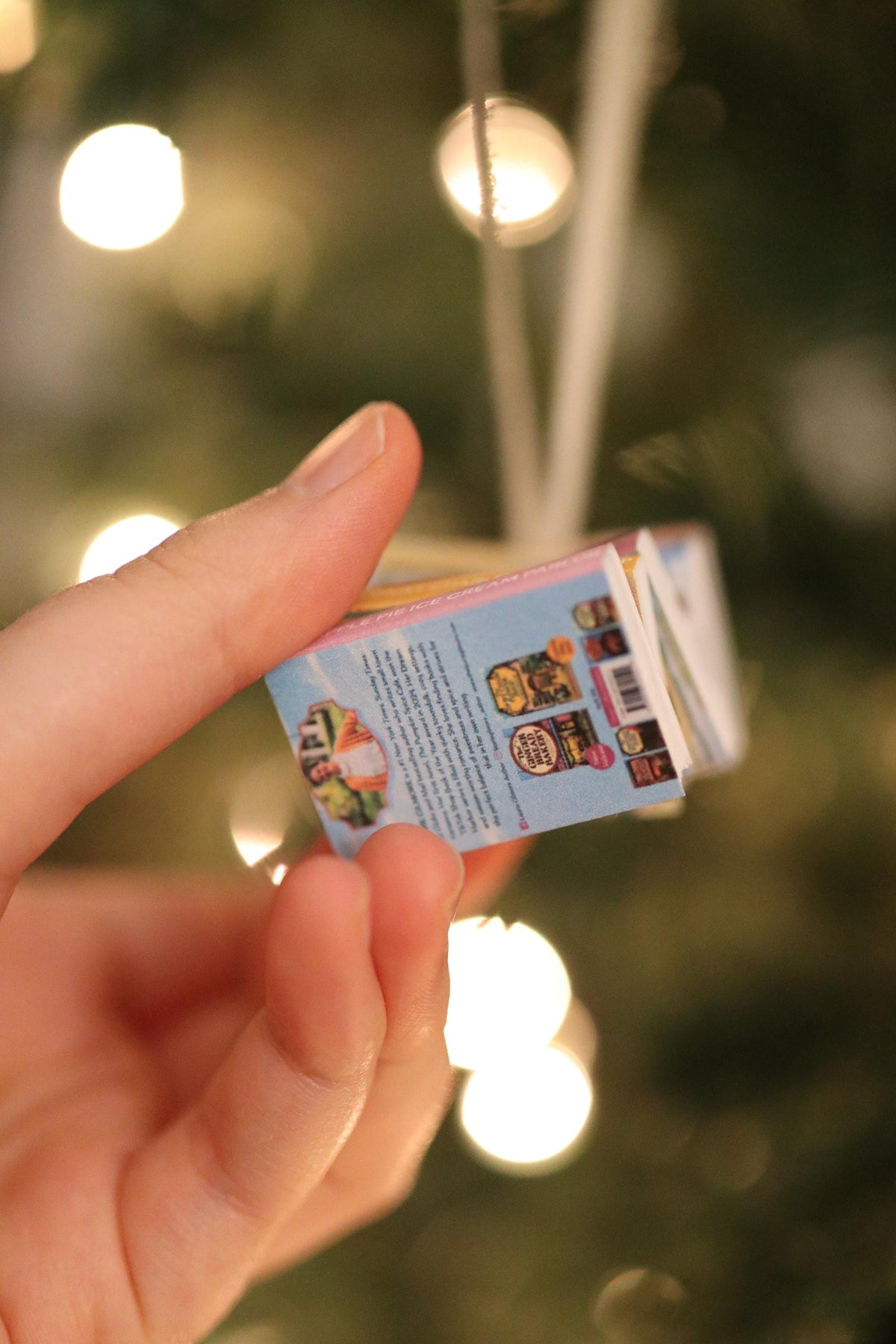 Dream Harbor Mini Book Stack Ornament