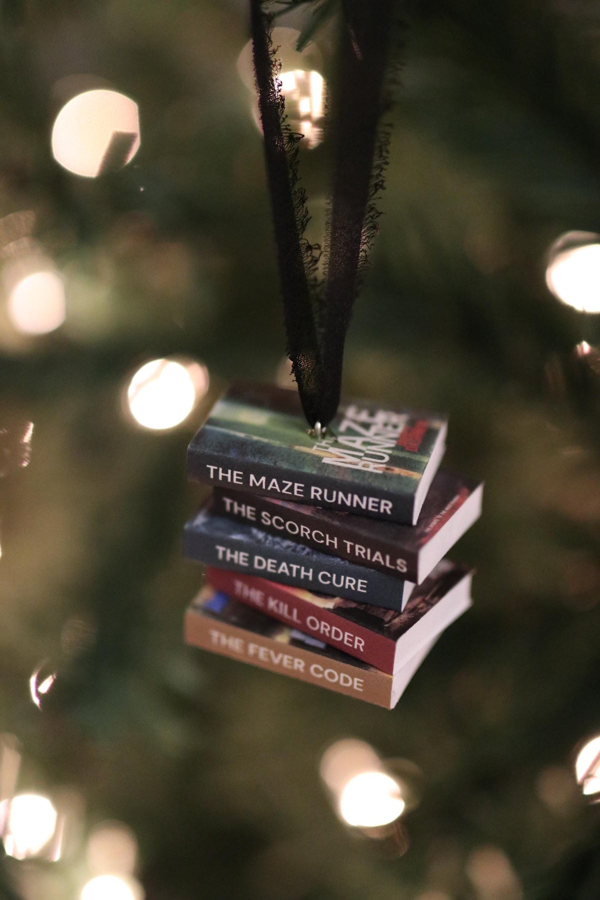 The Maze Runner Mini Book Stack Ornament