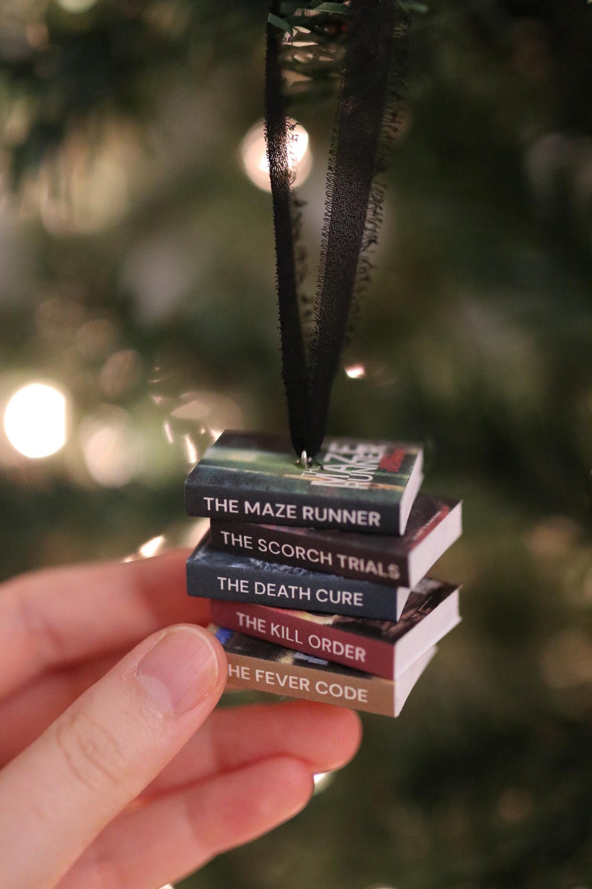The Maze Runner Mini Book Stack Ornament