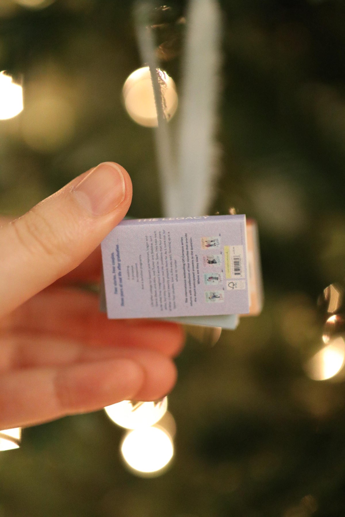 Special Edition Off-Campus Mini Book Stack Ornament