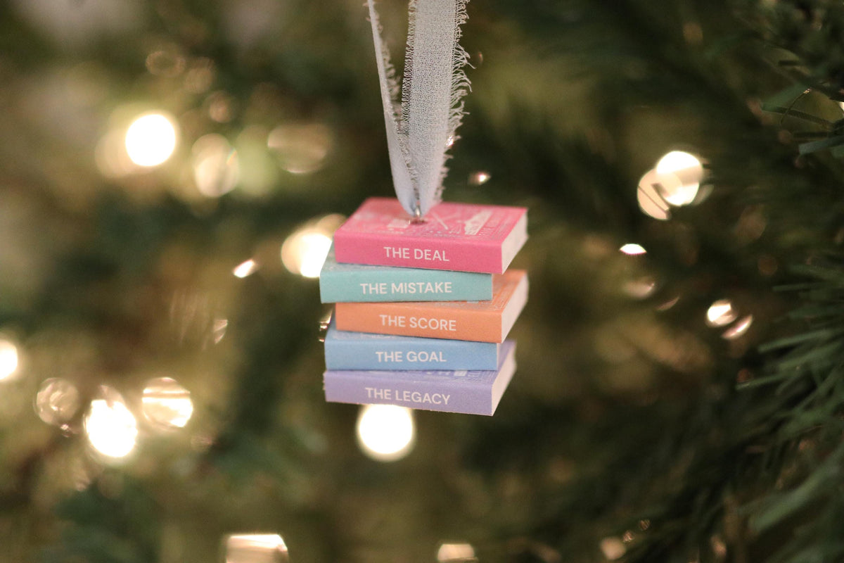 Special Edition Off-Campus Mini Book Stack Ornament