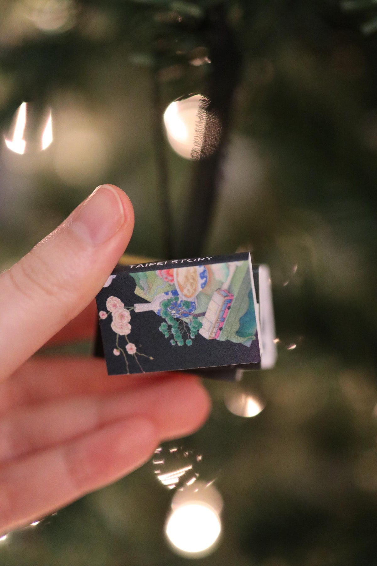 RF Kuang Mini Book Stack Ornament