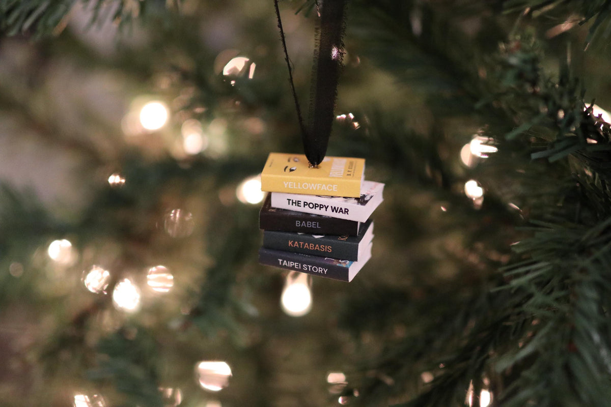 RF Kuang Mini Book Stack Ornament