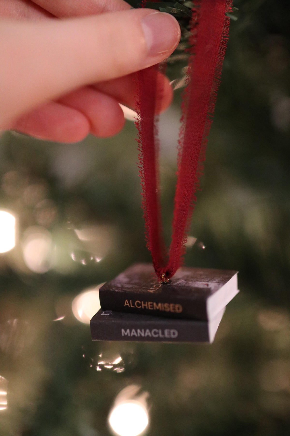 SenLinYu Mini Book Stack Ornament