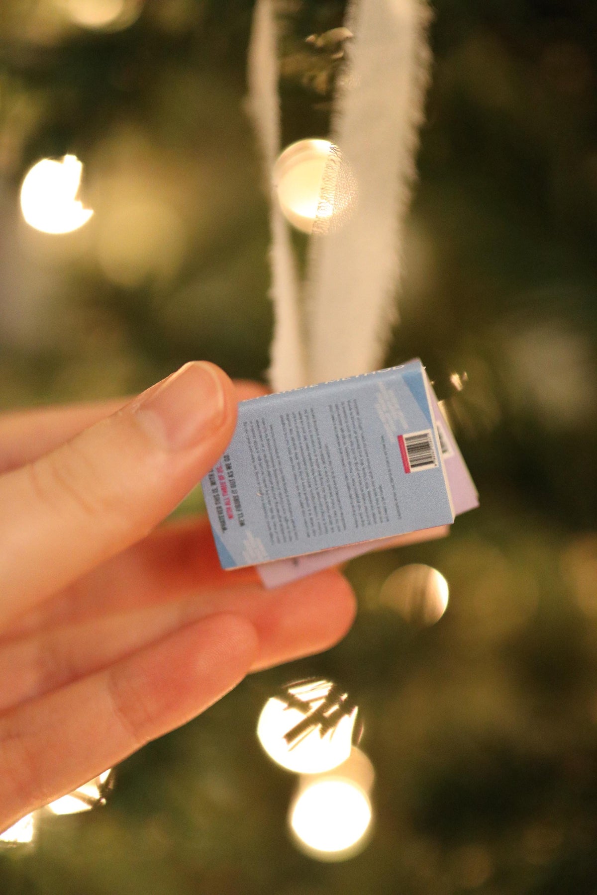 The Graham Effect Mini Book Stack Ornament