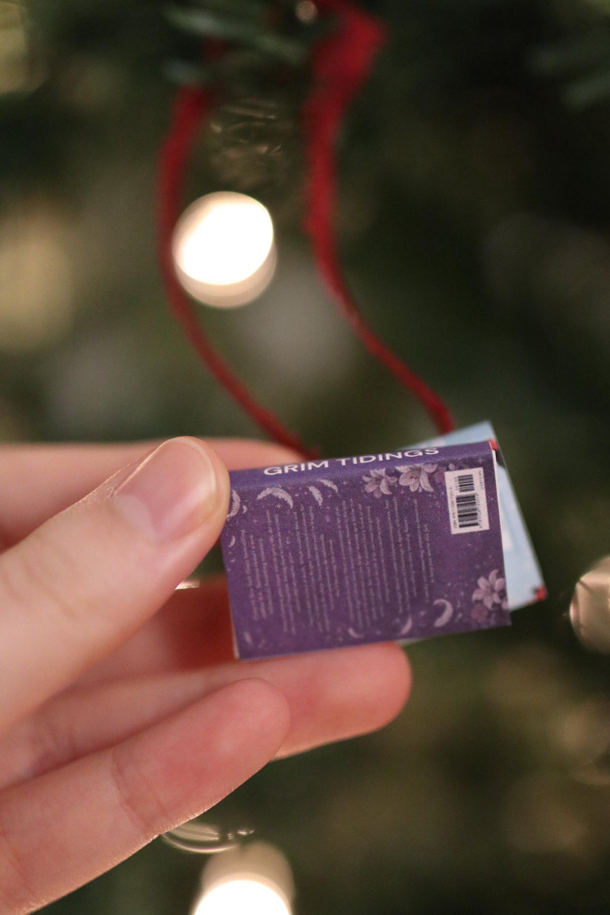 Good Spirits Mini Book Stack Ornament