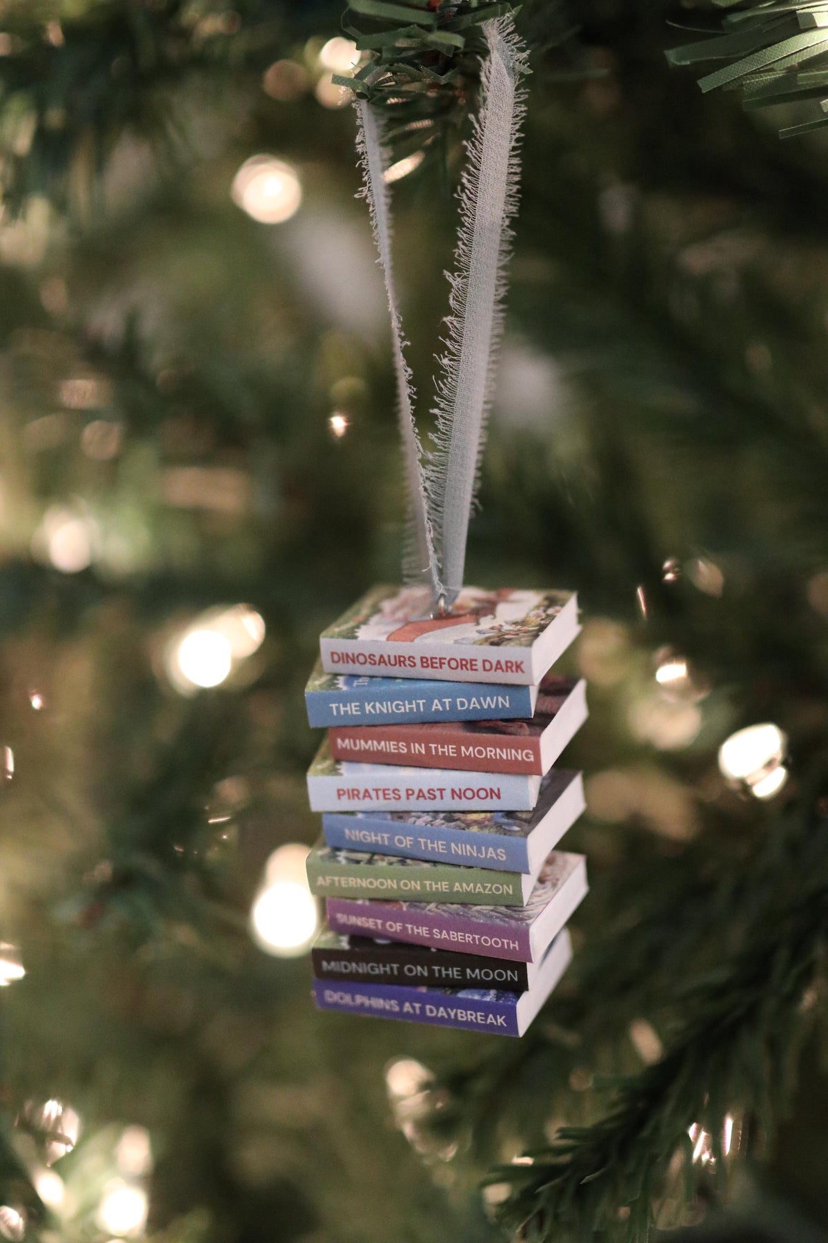 Magic Tree House Mini Book Stack Ornament