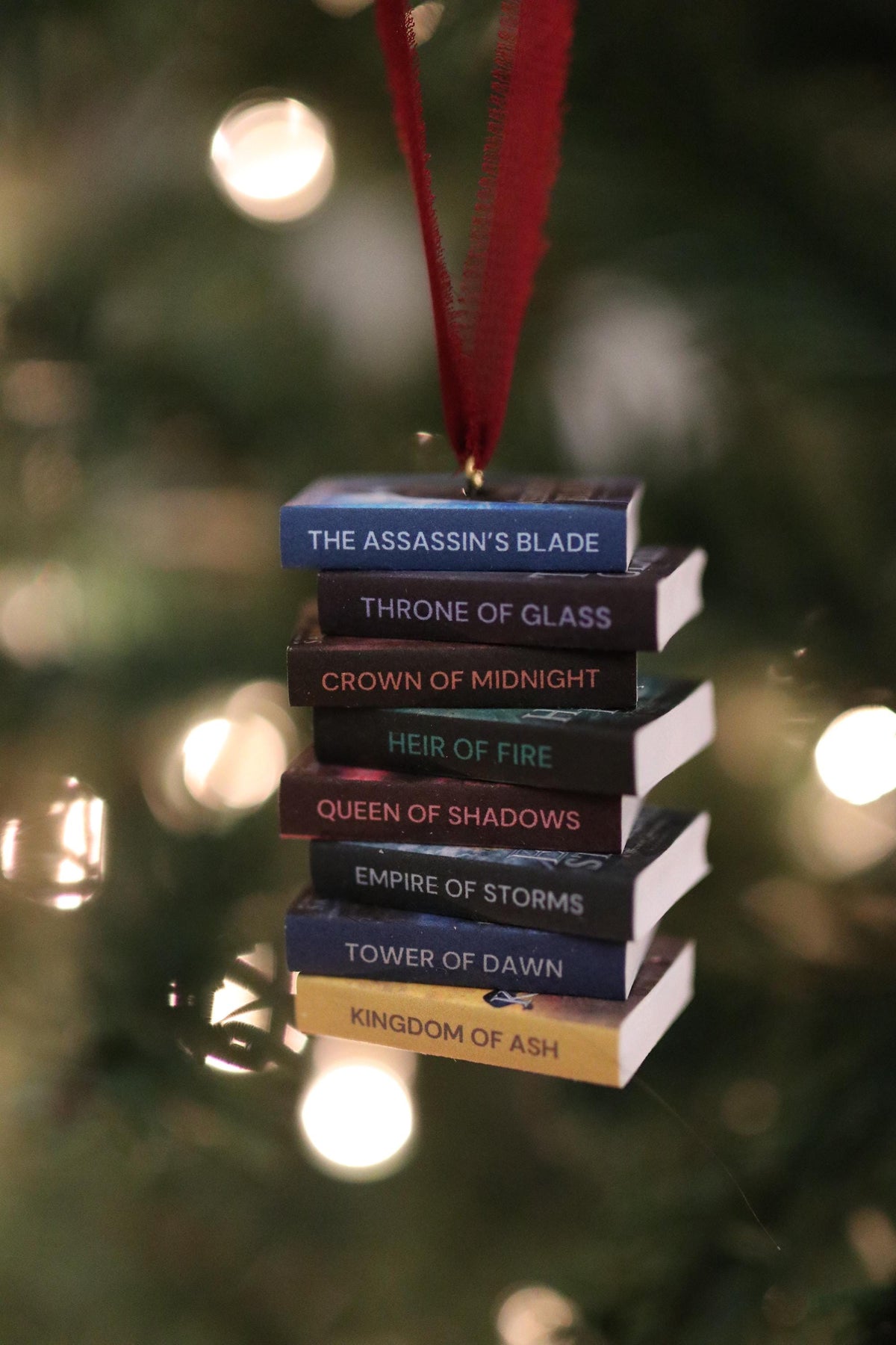 TOG Mini Book Stack Ornament