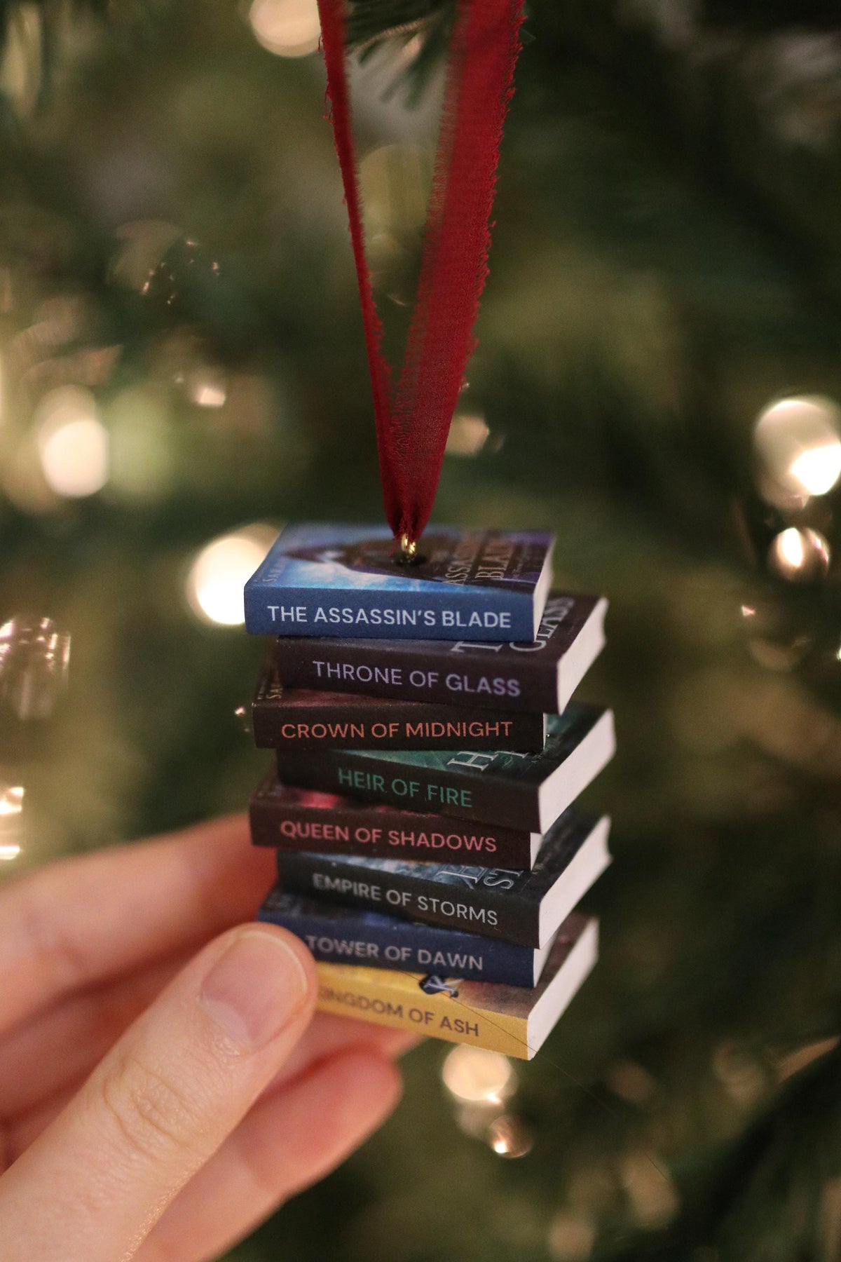 TOG Mini Book Stack Ornament