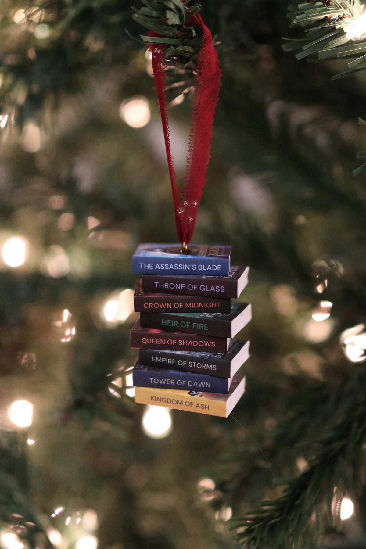 TOG Mini Book Stack Ornament