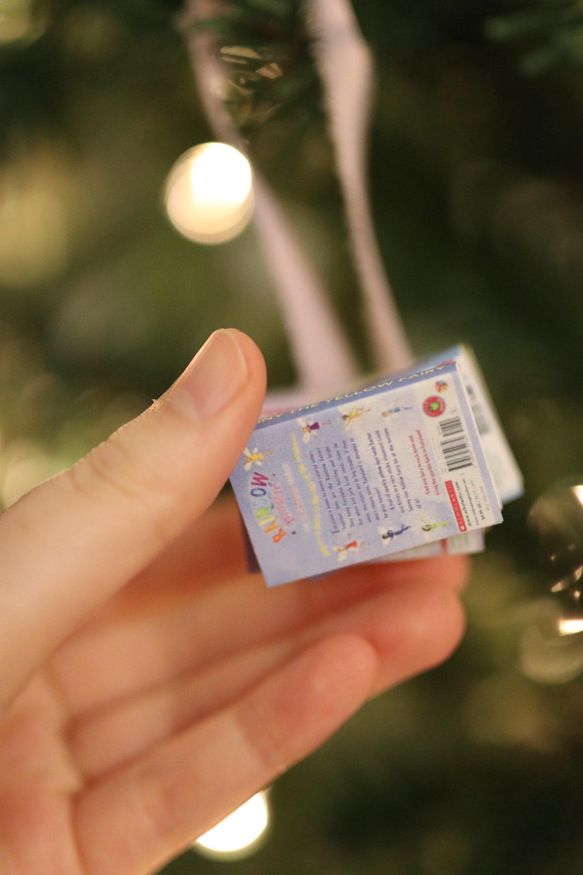 Rainbow Magic Mini Book Stack Ornament