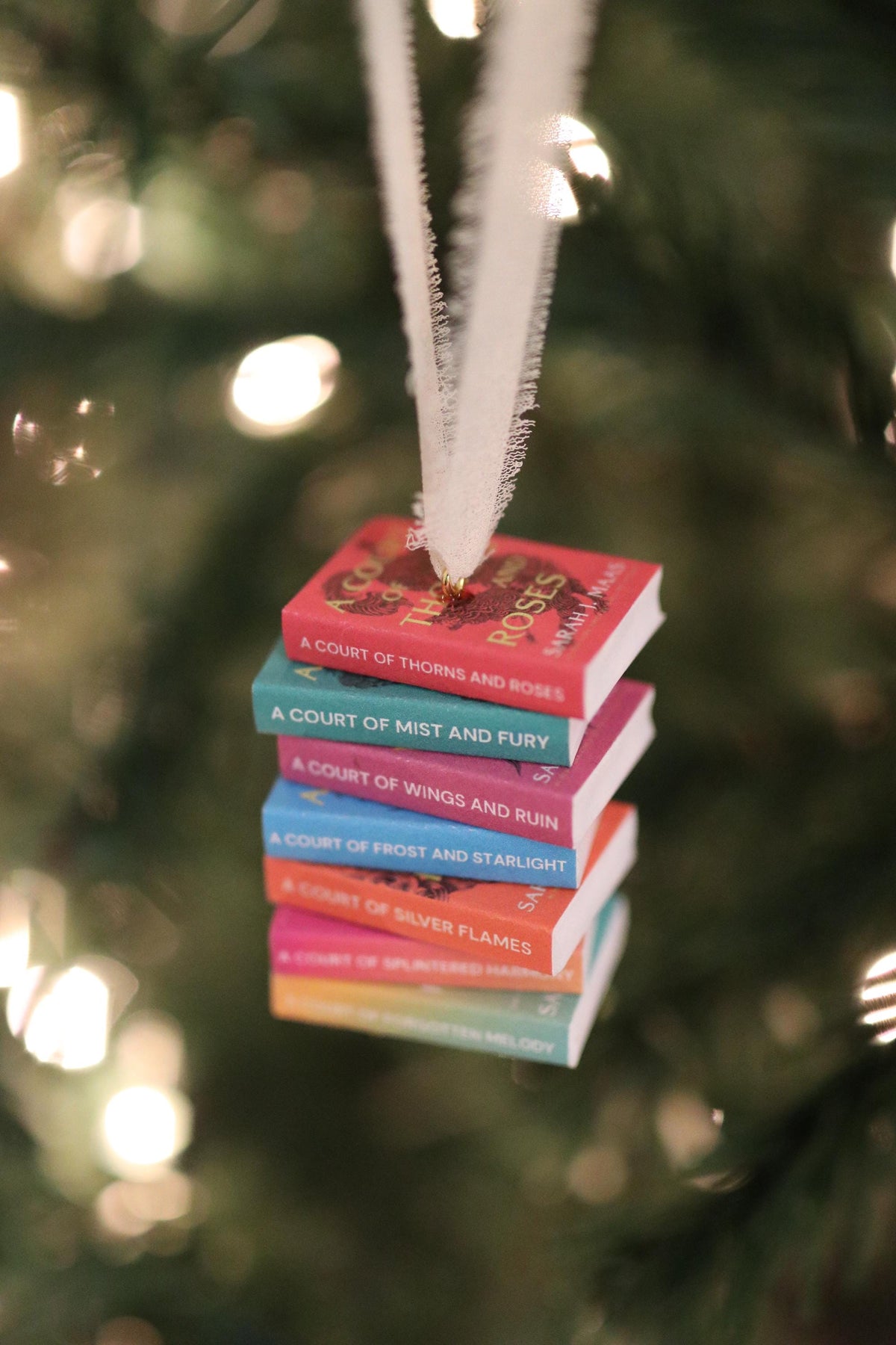 ACOTAR (full series) Mini Book Stack Ornament